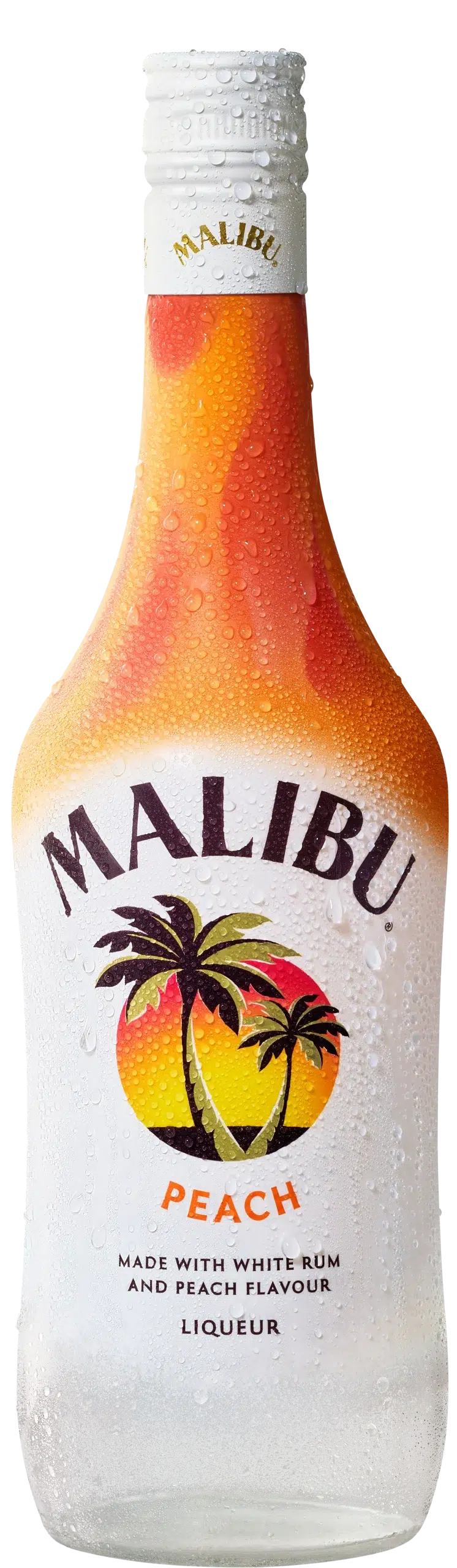 Malibu peach bottle