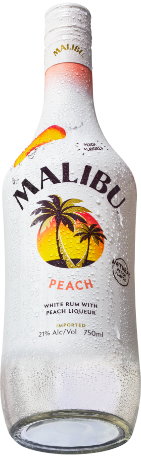 Malibu Peach bottle