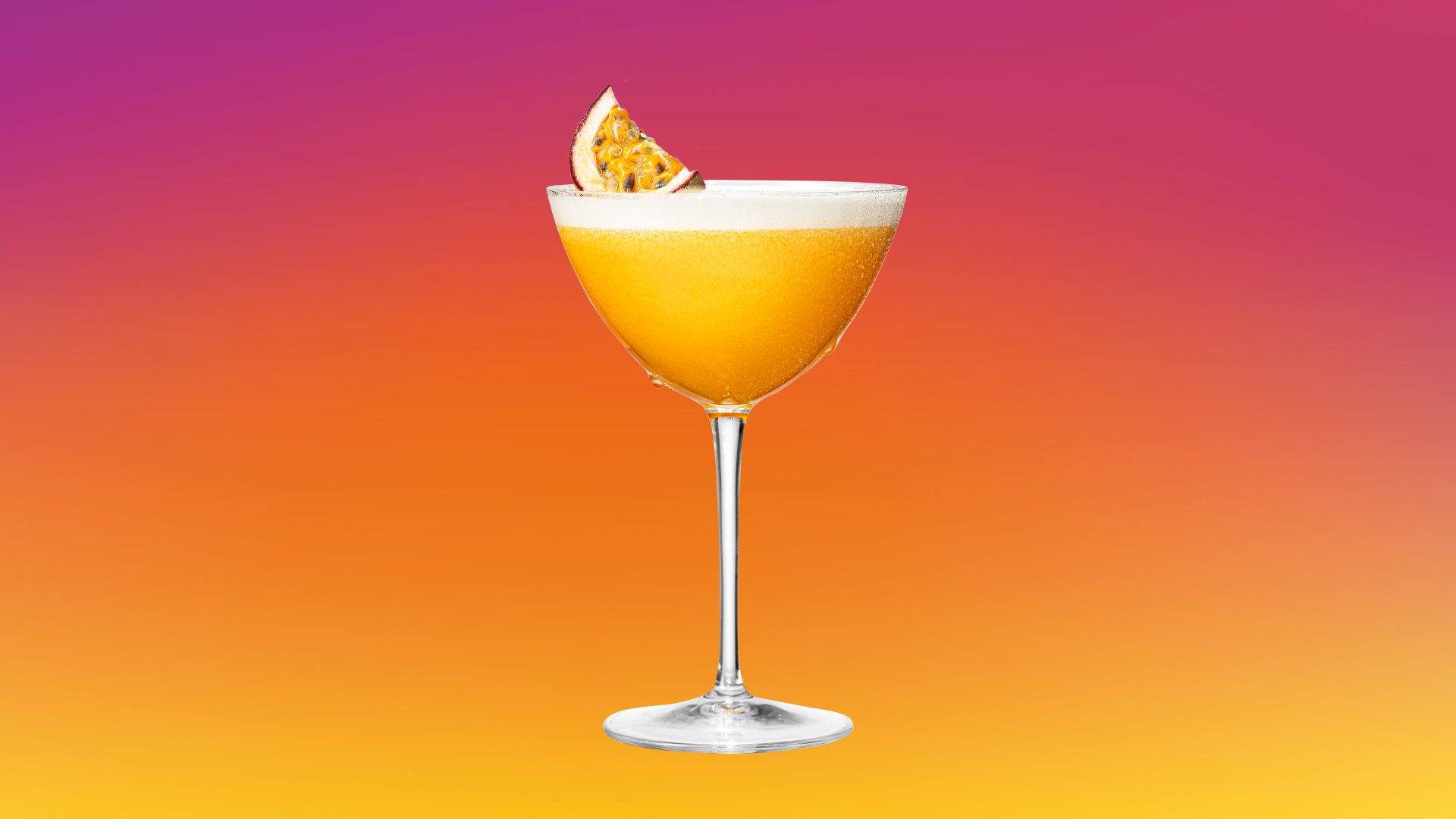 Malibu Pornstar Martini cocktail