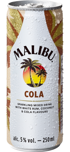 Malibu RTD can with cola
