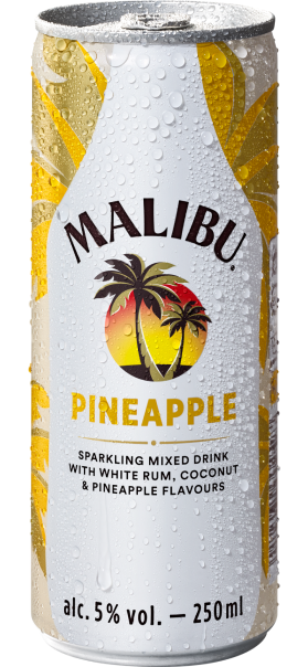 Malibu RTD can with pineapple