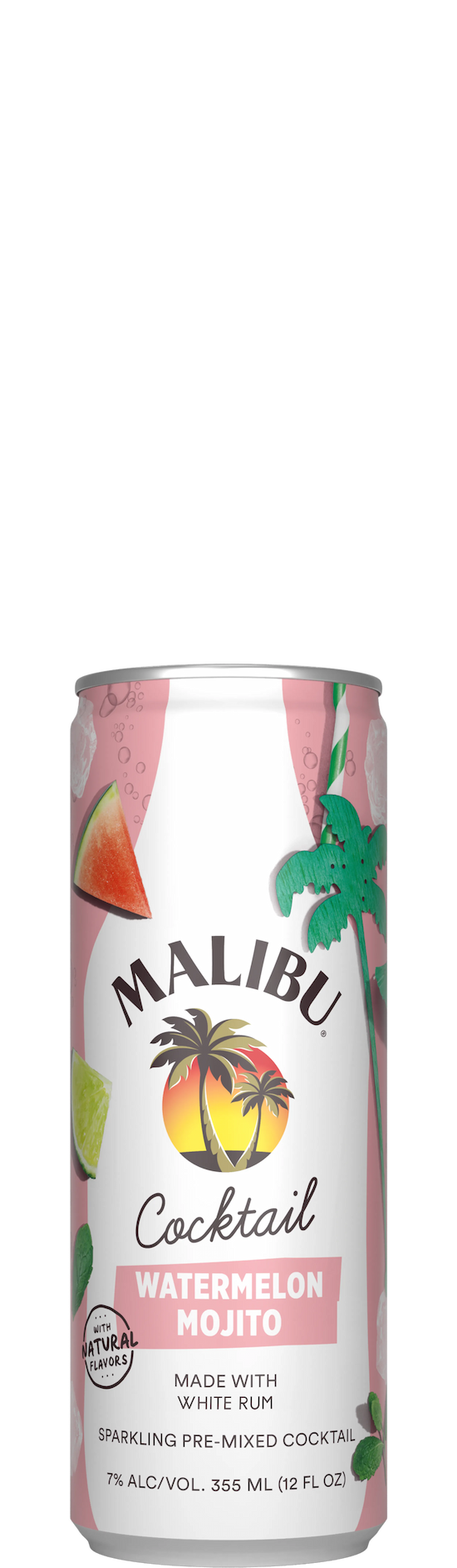 Malibu RTDD Cocktail can watermelon mojito