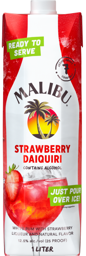 Malibu RTS strawberry daiquiri