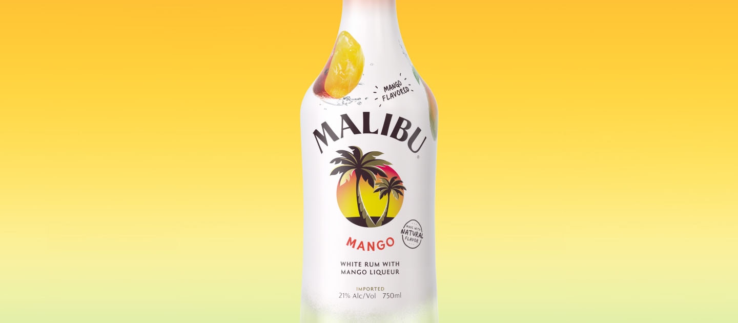 Malibu mango bottle
