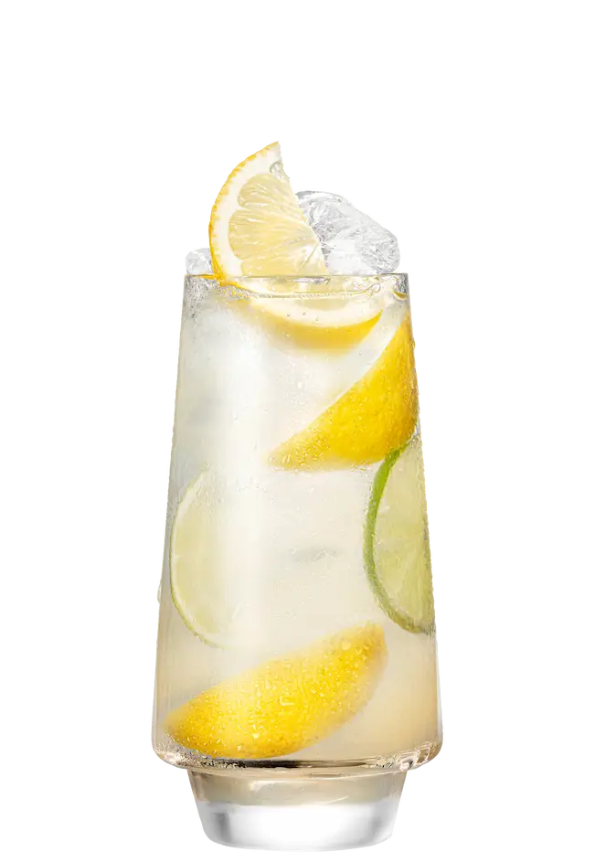 Malibu original and lemonade