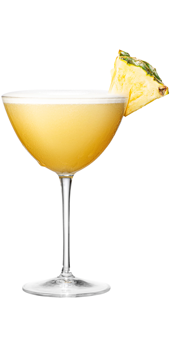 Malibu lime pineapple martini
