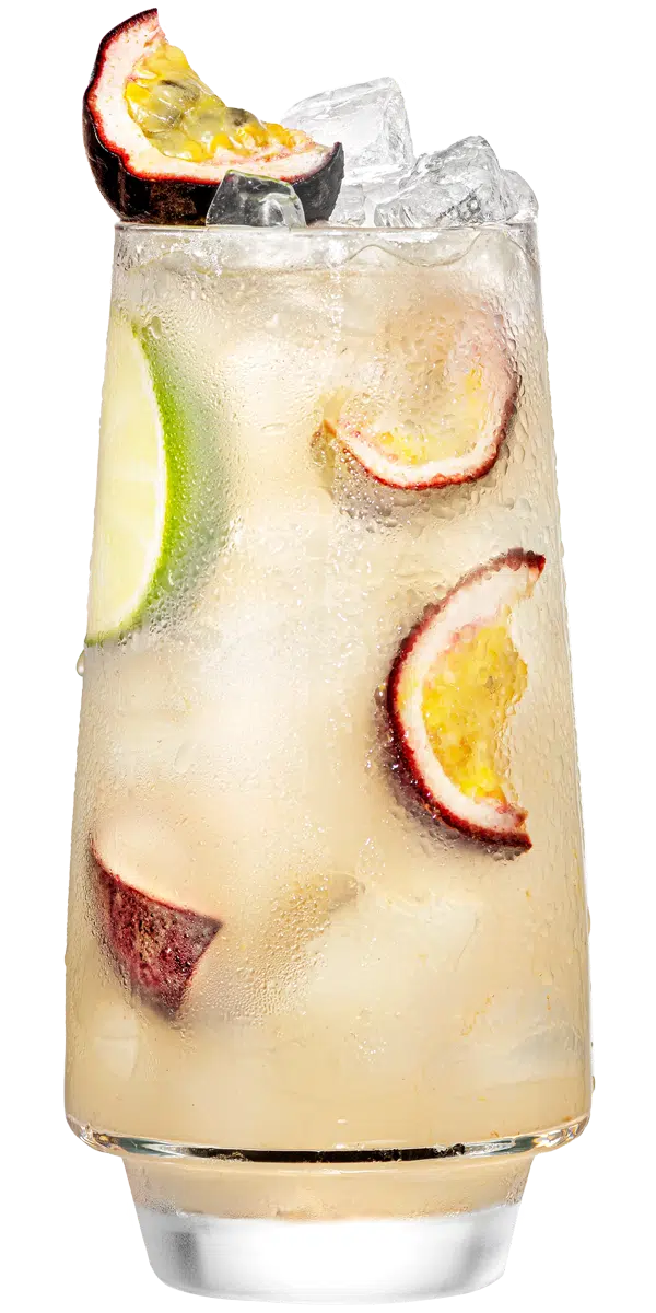 Malibu passion fruit lemonade