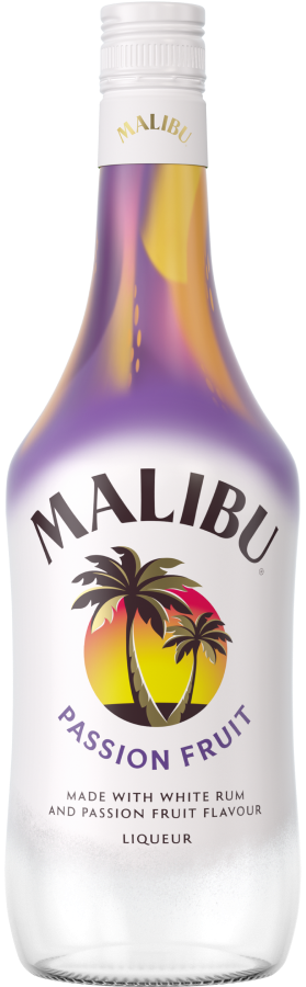 Malibu passion fruit bottle