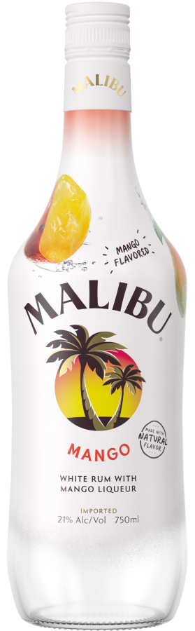 Malibu mango bottle