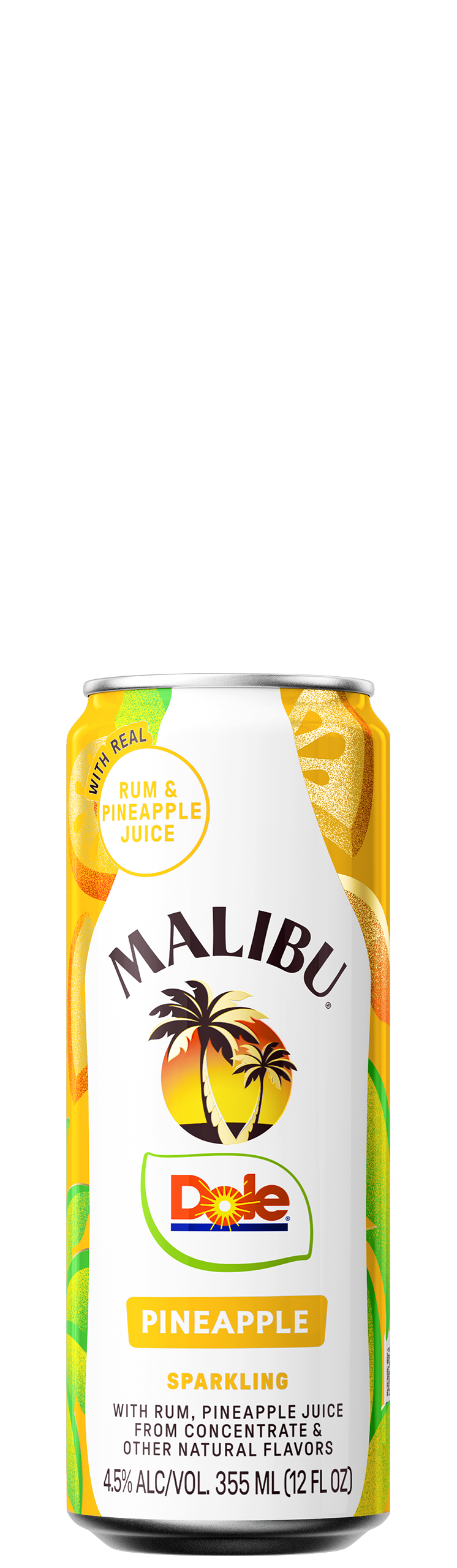 Malibu Dole Pineapple Can