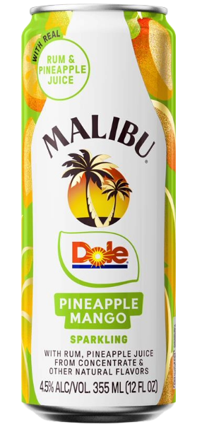 Malibu Dole Pineapple Mango Can